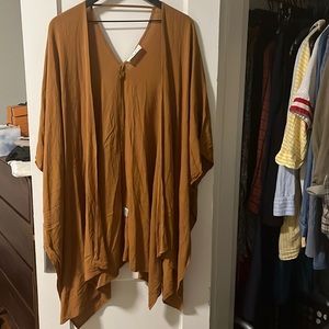 Camel colored Kimono/Shaw size S/M